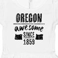 thumbnail image 4 of Inktastic Oregon Awesome Since 1859 Girls Baby Dress, 4 of 5
