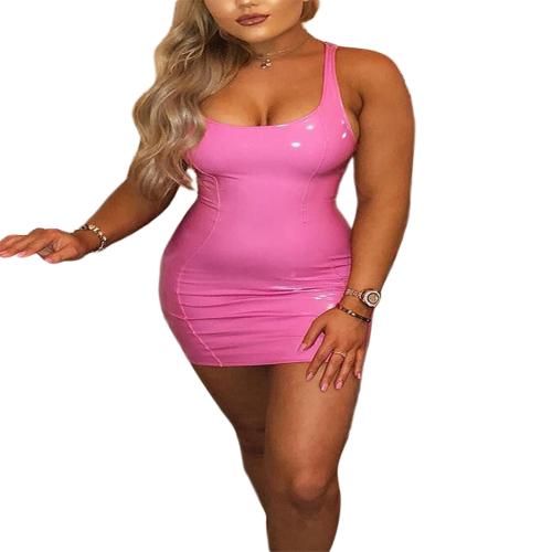 ワンピース No-Sleeve Chekced Feminine Tight Dress MUXXN Women's Elegant Vintage Midi 3/8 Sleeves V Neck Sheath