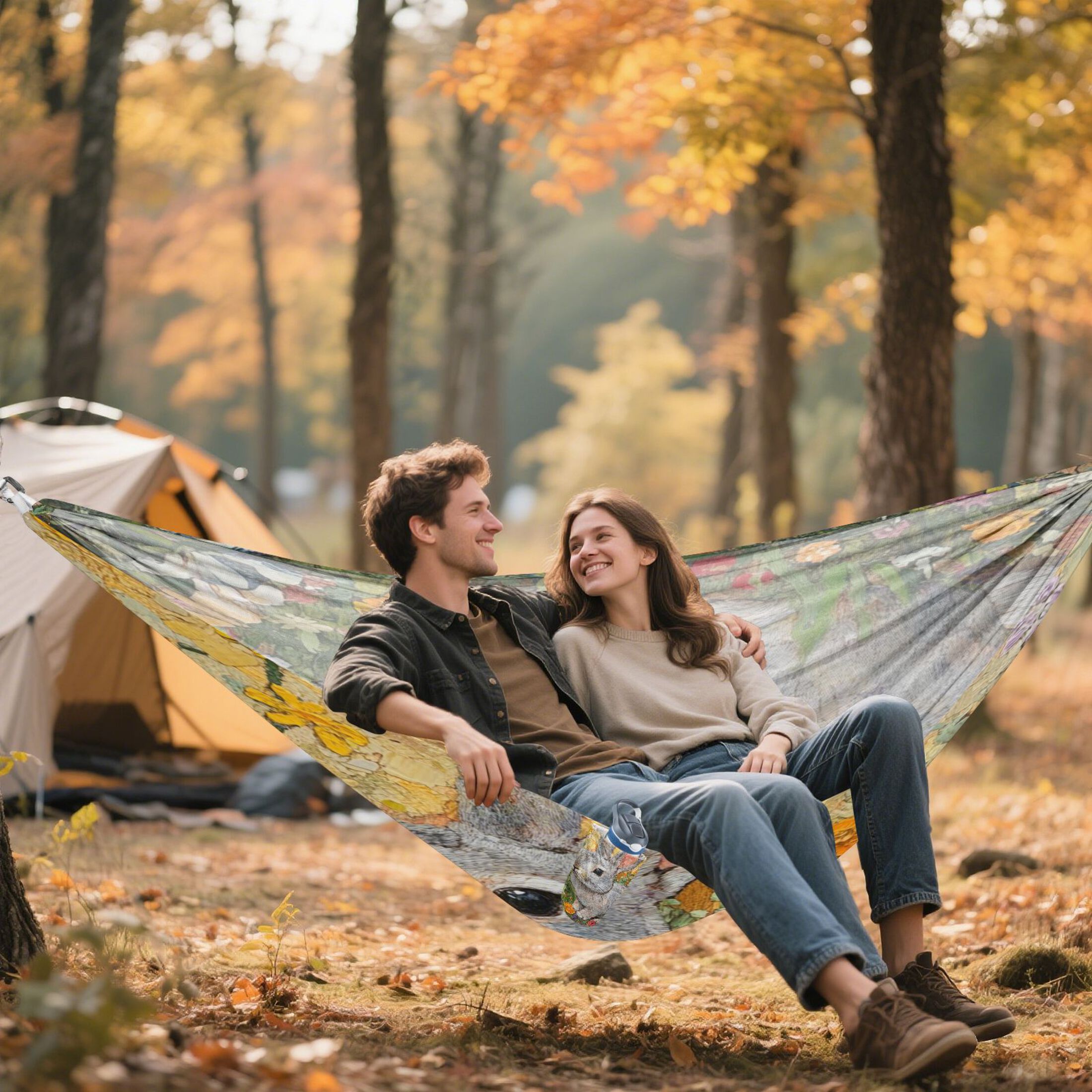 Hammock Camping Hammock Nylon Portable Hammock Travel Camping Hammock Garden Rabbit