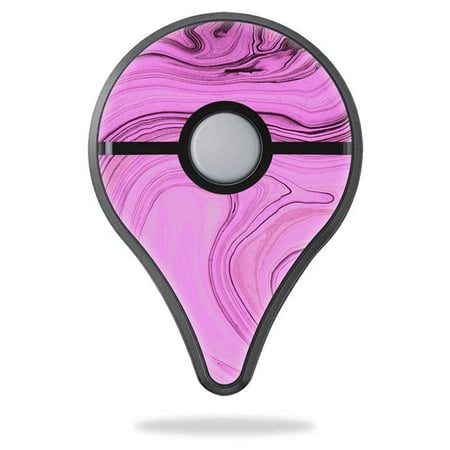 MightySkins POGOPLUS-Pink Thai Marble Skin Decal Wrap for Pokemon Go Plus Cover Sticker - Pink Thai Marble