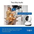 thumbnail image 4 of Tapo TP-Link 2K QHD Cámara de Seguridad panorámica/inclinable para cámara de Mascotas, Monitor de bebé, detección de Movimiento, Seguimiento de Movimiento, Audio de 2 vías, visión Nocturna,, 4 of 5