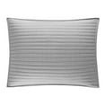 thumbnail image 3 of Chic Home Xavier Quilt Set Geometric Square Tile Pattern Bed In A Bag Bedding - Sheets Pillowcases Pillow Shams Included - 7 Piece - Queen 90x92", Grey, 3 of 4