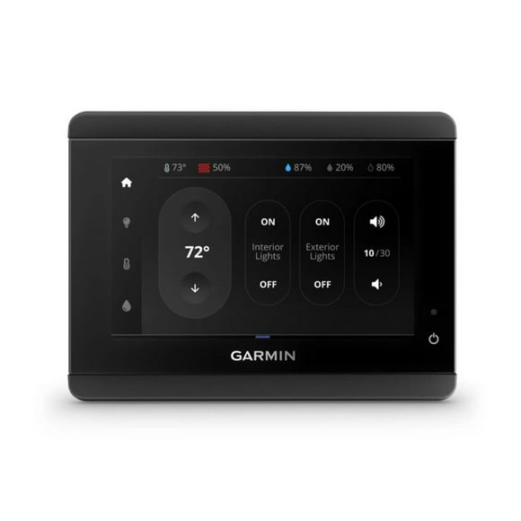 Garmin Multi Function Display 010-02139-10 TD 50; 5 Inch Display; LCD; 1200 NIT Brightness; Touchscreen Interface; IPX7 Water Rated; Polycarbonate Case; Glass With Anti-Glare And Anti-Fingerprint Lens