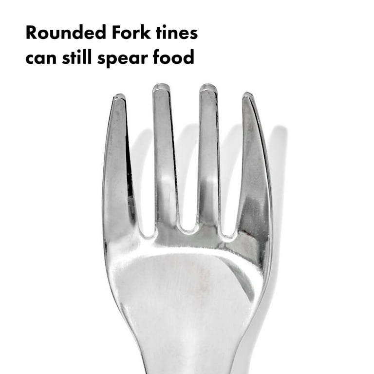 OXO Tot Toddler Fork and Spoon Set with Carrying Case photo 5