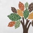 thumbnail image 2 of 18" x 18" Simply Daisy Printed Quilt Tree Polyester Indoor/Outdoor Pillow, Forest Green Qty 1, 2 of 6