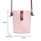 thumbnail image 2 of Hukapapa-bandolera de hombro para mujer, bolso pequeño informal, nuevo estilo, bolso para teléfono móvil a la moda, color rosa, 2023, 2 of 5