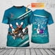thumbnail image 1 of Camiseta con nombre personalizado para hombre, camisa con estampado 3D de bolos, informal, regalo para jugador de bolos, DW126Adult size XXXL Gao Jinjia LED, 1 of 2