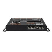 PRV AUDIO Car Audio DSP 2.4X Digital Crossover and Equalizer 4 Channel Full Digital Signal Audio Processor DSP with Sequencer Remote Relay