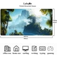 thumbnail image 2 of Mountain Large Mouse Pad 31.5x11.8 Inches Dream Wonderland Ocean Island Plant Forest Printed Game Mouse Pad for Gaming Office Laptop Computer BDXTMN191, 2 of 6