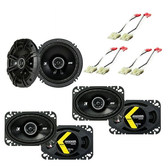 Fits Chevy Suburban 1988-1994 Factory Speaker Upgrade Kicker DSC46 DSC65 Package