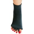 thumbnail image 3 of KALAKALA Yoga Sports GYM Five Toe Separator Socks Alignment Pain Health Massage Socks, Prevent Foot Cramps, One Pair, 3 of 6