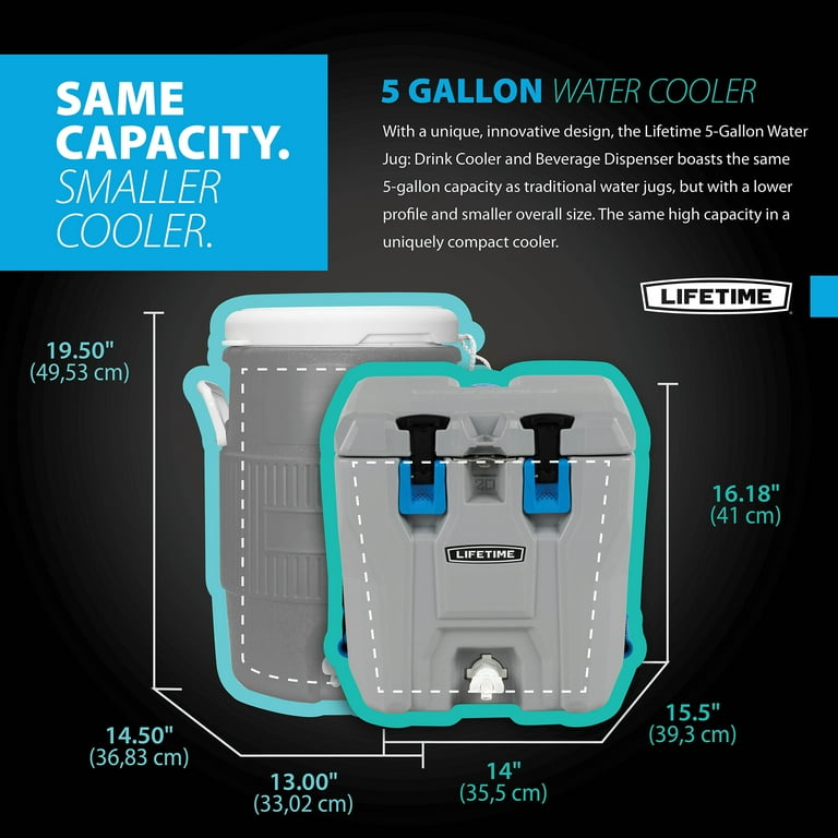 Lifetime New 5 Gal. Capacity High Performance Polyethylene Lifetime New 5 Gal. Capacity High Performance Polyethylene