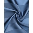 thumbnail image 6 of DARING DIVA Women's Satin Stripe Button Down Pajama Sets XL Blue, 6 of 6