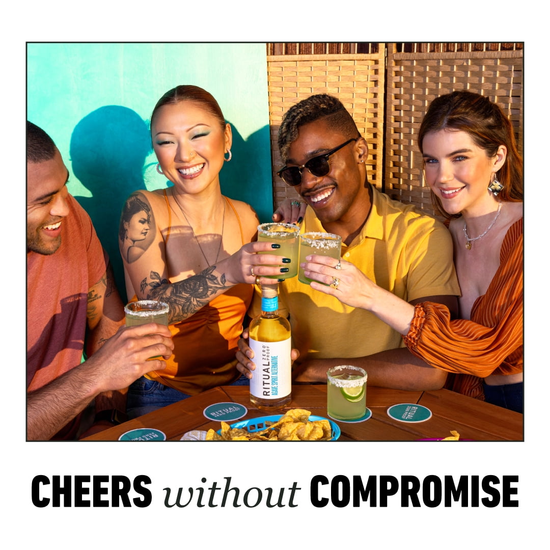 Ritual Zero Proof Agave Spirit Alternative | Award-Winning Non-Alcoholic Spirit 750ml