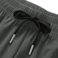thumbnail image 7 of DDAPJ pyju Mens Nylon Workout Shorts Quick Dry Athletic Running Shorts Drawstring Elastic Waist Comfy Jogging Gym Sweat Shorts with Pockets Army Green XXL, 7 of 7