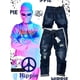 thumbnail image 3 of Pantalon Hippie Evolution Slim Fit Con Destroyer Para Hombre, 3 of 3