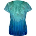 thumbnail image 2 of Halloween Blue & Yellow Parrot Macaw Costume All Over Womens T-Shirt - X-Large, 2 of 2