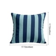 thumbnail image 3 of Outdoor Waterproof Pillow Cover Home Geometric Stripe Patterns Simples Sofa Chair Cushion, 3 of 6