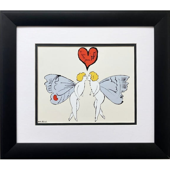 Andy Warhol "I Love you So (Angel)" NEWLY CUSTOM FRAMED Pop Art Generic