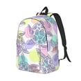 thumbnail image 2 of Balery Sea Turtles Vintage Canvas Backpack for Men and Women - Large Capacity, Durable Travel Laptop Bag for School, Work, Hiking, and Outdoor Activities, 2 of 7