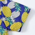 thumbnail image 3 of ATOGUTA Boys T Shirts Short Sleeve Button Down Shirt Summer Beach Shirts for Kids Yellow, Sizes 2T-12, 3 of 4