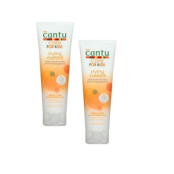Cantu Care for Kids Styling Custard With Honey, Net 8 oz (2)