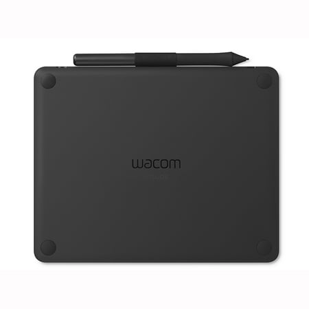 Wacom - Intuos Graphic Drawing Tablet for Mac, PC, Chromebook & Android (Small) with Software Included (Wireless) - Black