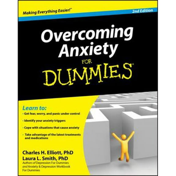 Pre-Owned Overcoming Anxiety for Dummies (Paperback) 0470574410 9780470574416