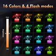 thumbnail image 3 of Lámpara de diseño de galaxia de ilusión 3d para niños Lámpara de escritorio con control remoto táctil Galaxycolorful Lámpara de regalo creativa USB. Afortunado Sencillez, 3 of 5