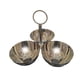 thumbnail image 2 of Cuencos decorativos en racimo, 3 en 1, cuencos de acero inoxidable para aperitivos, decorativos y conectados Mango de anillos, 2 of 7