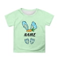thumbnail image 6 of LRen Easter T Shirt Boys Bunny Rabbit Graphic T-Shirt Cotton Short Sleeve Easter Egg Letter Print Tops for Boys Kids Toddler Tees Clothes Summer Tops, 6 of 6