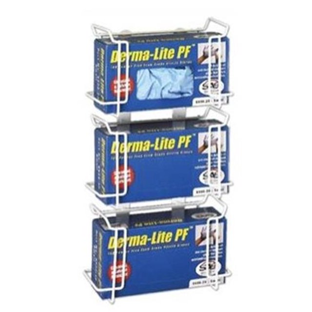 R & amp; B Fil 553 Triple Distributeur de Boîte à Gants en Fil- Blanc