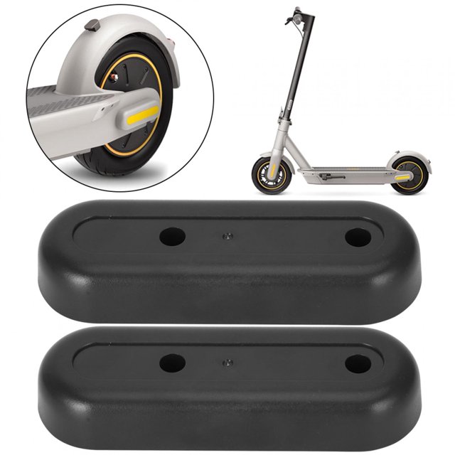 Plastic 2pcs Rear Fork Decorative Cover, Scooter Stickers Replacement, Stable Performance for E-Scooter Electric Scooter Accessory N-inebot M-AX G30