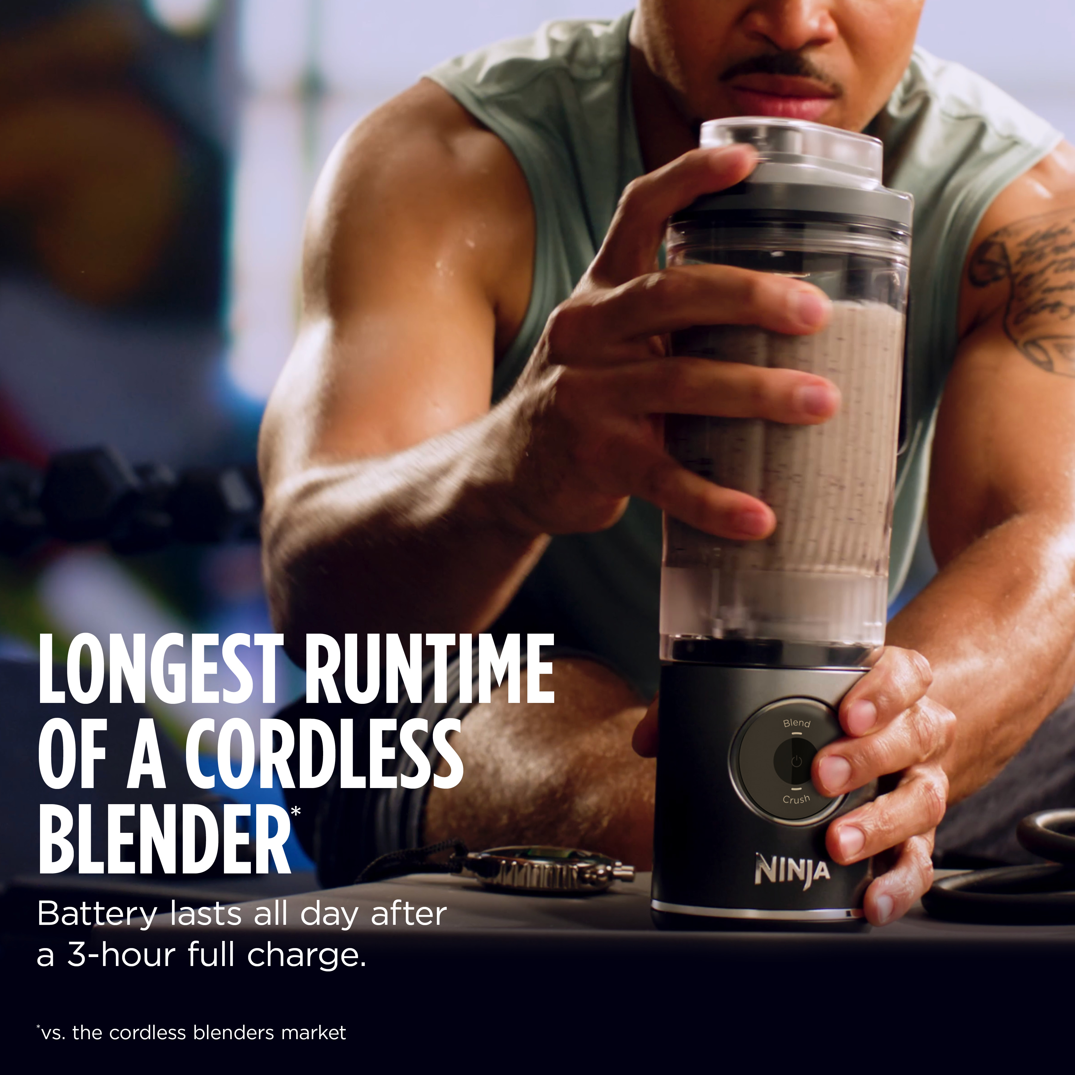 Ninja Blast MAX 20-Oz Portable Personal Blender, Lavender photo 3