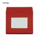 thumbnail image 3 of Sobres con ventana Unique Bargains 10 Paquetes 4' Transparente Doble Cara Rojo, 3 of 5