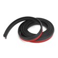 thumbnail image 2 of 6.6ft Car Door Seal Strip Z shape EPDM Noise Insulation Weatherstrip Universal for Car, 2 of 5