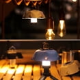 thumbnail image 2 of Pantalla De Lámpara De Camping Pantalla De Lámpara De Camping Compatible Con Goalzero Ledlenser ML4 Pantalla De Cuero Impermeable Para Acampar Al Aire Libre ANGGREK Waterproof Leather Lampshade, 2 of 8