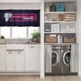 thumbnail image 5 of LALILO Kitchen Curtain Valance Stand Neon Sign Rod Pocket Window Curtain 52"x 18" Set of 2, 5 of 6
