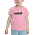thumbnail image 2 of Vancouver City Washington Silhouette Cute Toddler Tshirts for Boys Girls (Pink, Youth L), 2 of 5