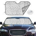 thumbnail image 2 of Kdxio Snake Print Windshield Sun Shade,UV Rays and Sun Heat Protection,Sunshade for Car Windshield,Car Shade Front Windshield - Medium, 2 of 6