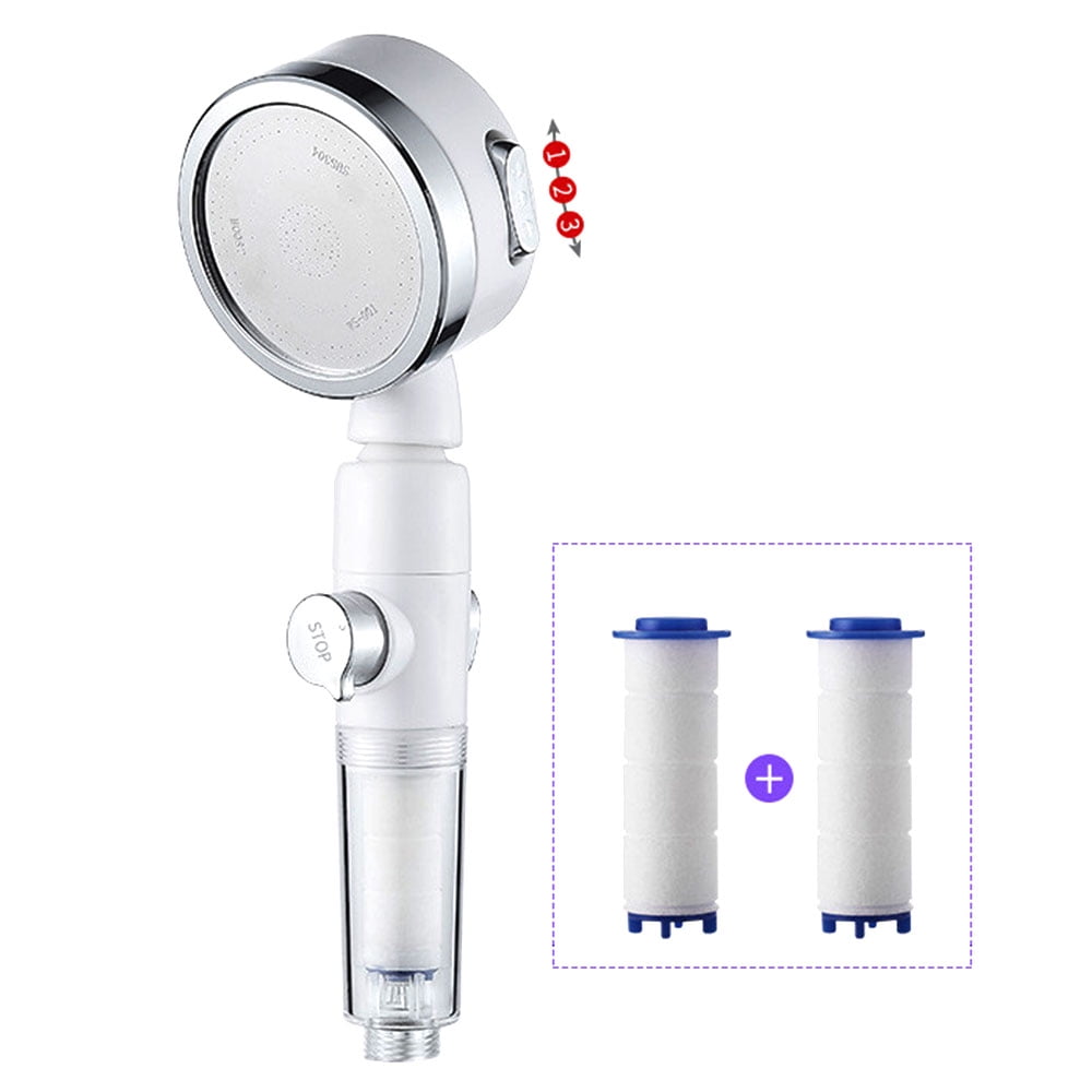 Adjustable Hand Shower Head High Pressure Shower Head 3 Modes Spray