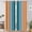Blue and Orange, variant on DaShan Orange and Blue Ombre Blackout Curtains 84 inch length 2 Panels,Room Darkening Grommet Drapes for Bedroom,52x84 Inches