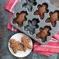 thumbnail image 2 of Nordic Ware Gingerbread Kids Cakelet Pan, 2 of 5