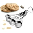thumbnail image 4 of Nambe Twist Stainless Steel 4 Piece Measuring Spoon Set, 4 of 7