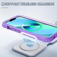 thumbnail image 5 of Estuche de carga inalámbrica para iPhone 14 Plus, protección para cámara, protección en las cuatro esquinas y protección para botones., 5 of 5