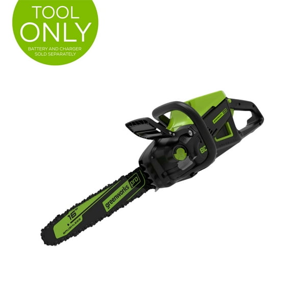 80V 16" Cordless Battery Chainsaw Tool Only