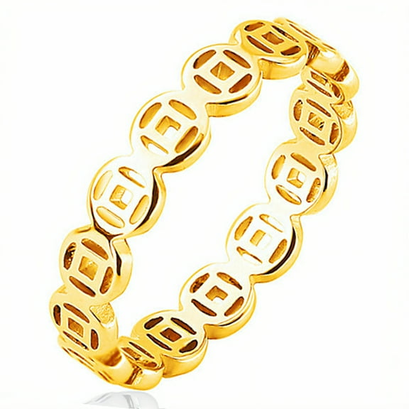 DESIGNICE Gold Rings for Women,Non-Irritating Dainty Rings for Women,Sturdy Construction Tarnish Free Gold Rings,Gold1 Plated