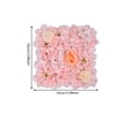 thumbnail image 3 of SLYNSHome Flower Wall Panels Flower Backdrop 13x13 inch Artificial Rose Silk Flowers Panels for Wedding Photo Backdrop Photography Backdrop, 3 of 8
