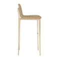 Safavieh Mckay Contemporary Glam Bar Stool with Foot Rest