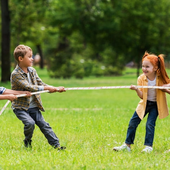 ELAYARD 1Set High Strength Tug of War Rope for Lawn Party Games and Team Sports